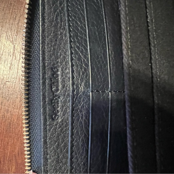 See by Chloe Black Leather Zip Wallet - Picture 10 of 13